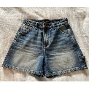 Lee Vintage Modern Highrise Denim Shorts, size 27